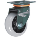 New Arrival 3/4/5 Inch Medium Heavy Duty High Load 200/250/300KGS Green Plate PA Nylon Tread Swivel Caster Wheels